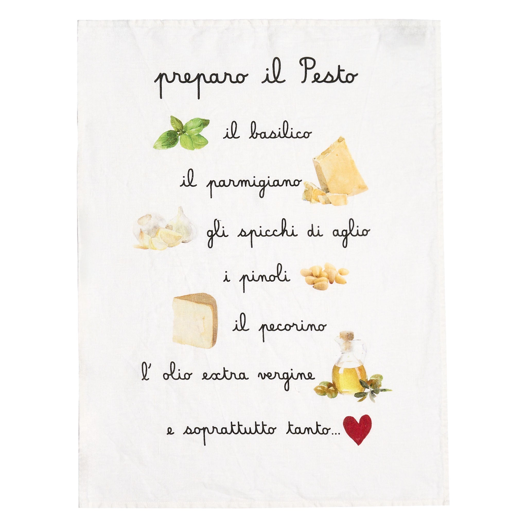 Vaatdoek/Theedoek Pesto