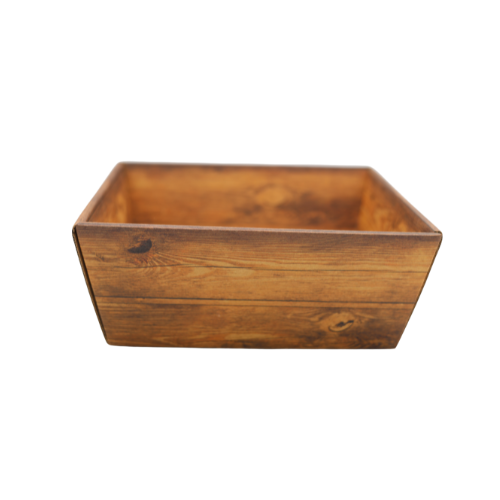 Geschenkmand karton - rechthoekig - KLEIN